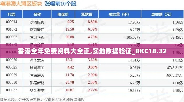 香港全年免费资料大全正,实地数据验证_BKC18.32