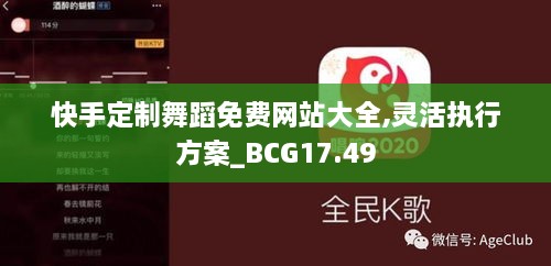 快手定制舞蹈免费网站大全,灵活执行方案_BCG17.49