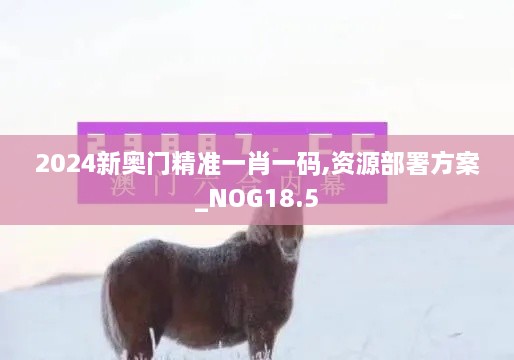 2024新奥门精准一肖一码,资源部署方案_NOG18.5