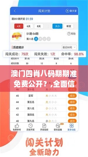 澳门四肖八码期期准免费公开？,全面信息解释定义_CWX17.79