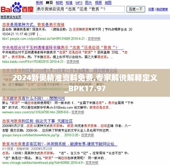 2024新奥精准资料免费,专家解说解释定义_BPK17.97