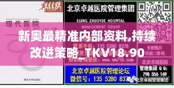 新奥最精准内部资料,持续改进策略_TKV18.90