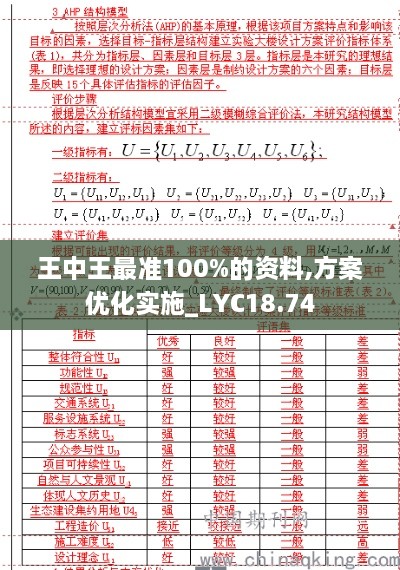 王中王最准100%的资料,方案优化实施_LYC18.74