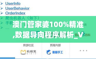 澳门管家婆100%精准,数据导向程序解析_VQA17.95