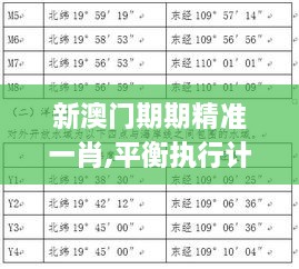 新澳门期期精准一肖,平衡执行计划实施_BKC18.14