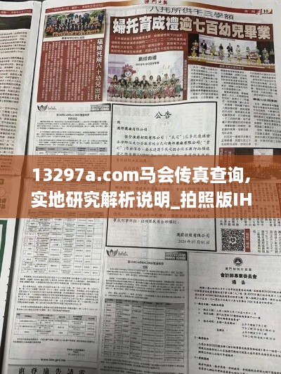 13297a.com马会传真查询,实地研究解析说明_拍照版IHJ3.48