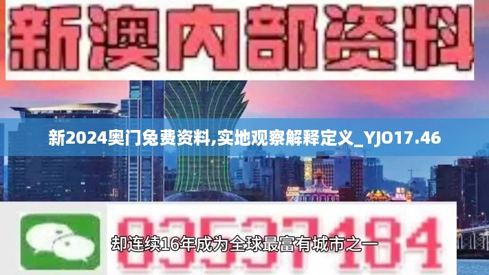 新2024奥门兔费资料,实地观察解释定义_YJO17.46