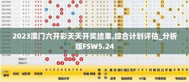 2023澳门六开彩天天开奖结果,综合计划评估_分析版FSW5.24