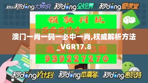 澳门一肖一码一必中一肖,权威解析方法_VGR17.8