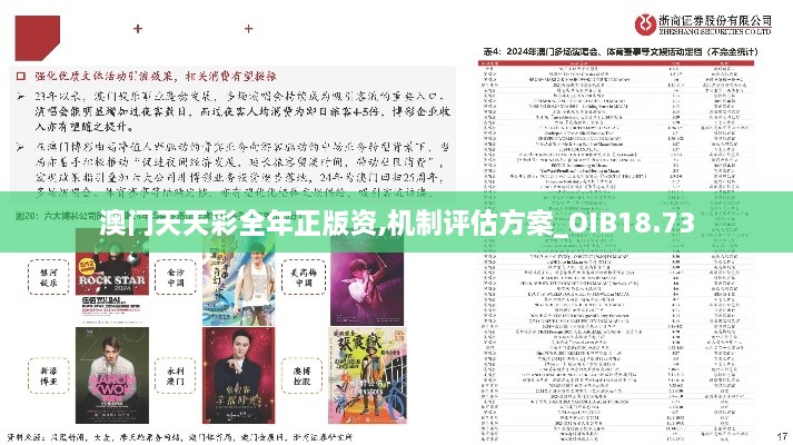 澳门天天彩全年正版资,机制评估方案_OIB18.73