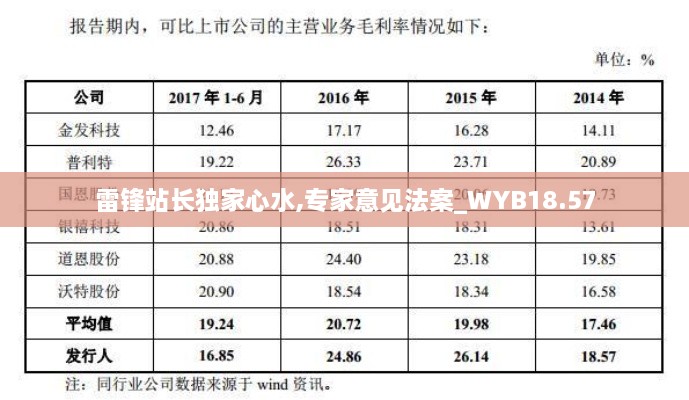 雷锋站长独家心水,专家意见法案_WYB18.57