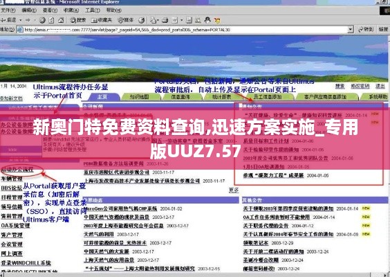 新奥门特免费资料查询,迅速方案实施_专用版UUZ7.57