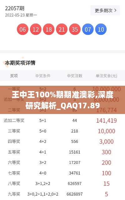 王中王100%期期准澳彩,深度研究解析_QAQ17.89