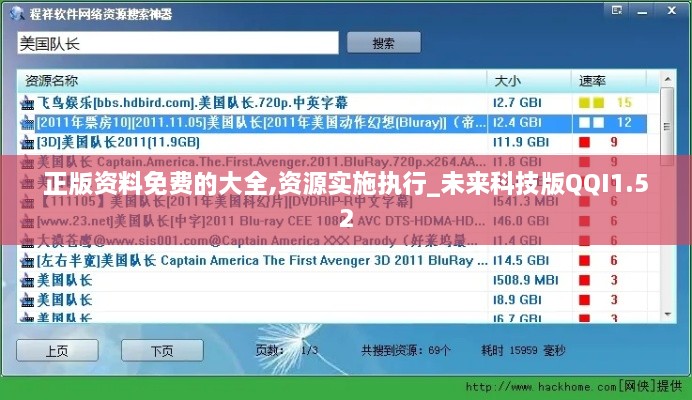 正版资料免费的大全,资源实施执行_未来科技版QQI1.52