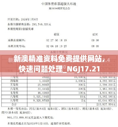 新澳精准资料免费提供网站,快速问题处理_NGJ17.21