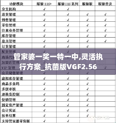 管家婆一奖一特一中,灵活执行方案_抗菌版VGF2.56