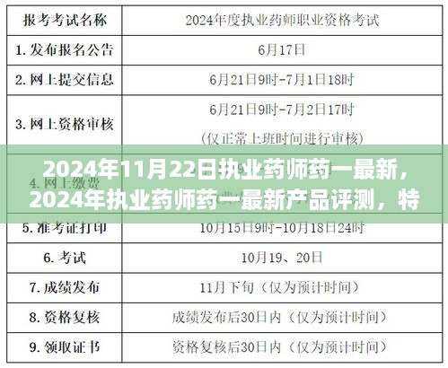 2024年执业药师药一新产品评测报告，特性、体验、竞争分析与用户洞察