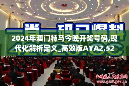 2024年澳门特马今晚开奖号码,现代化解析定义_高效版AYA2.52