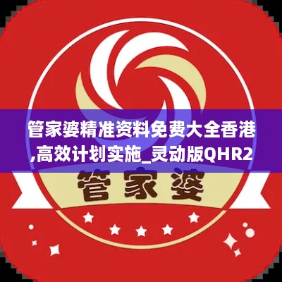 管家婆精准资料免费大全香港,高效计划实施_灵动版QHR2.31