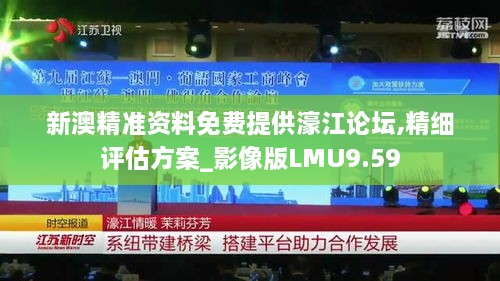 新澳精准资料免费提供濠江论坛,精细评估方案_影像版LMU9.59