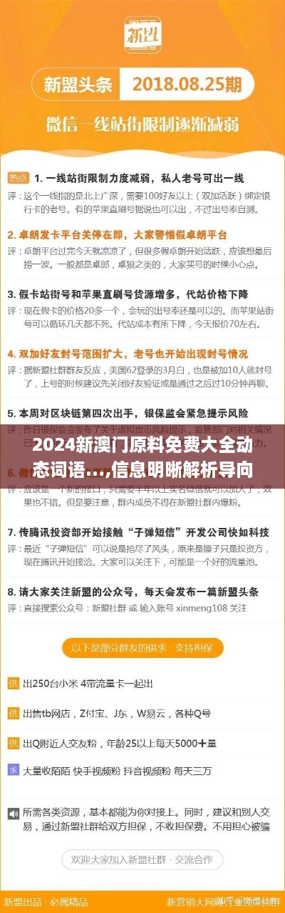 2024新澳门原料免费大全动态词语…,信息明晰解析导向_闪电版XVL9.95