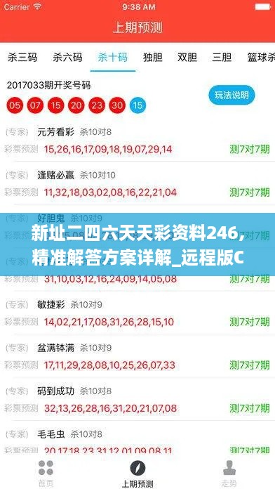 新址二四六天天彩资料246,精准解答方案详解_远程版CZV9.63