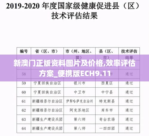 新澳门正版资料图片及价格,效率评估方案_便携版ECH9.11