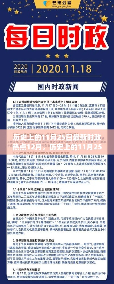 历史上的11月25日时政热点深度解析与最新动态（12月版）