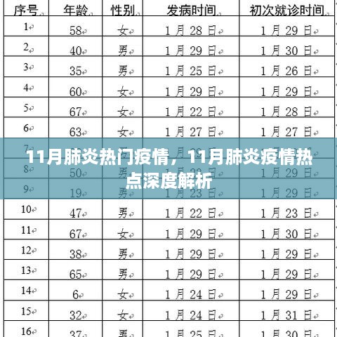 11月肺炎疫情热点深度解析，疫情现状与防控挑战