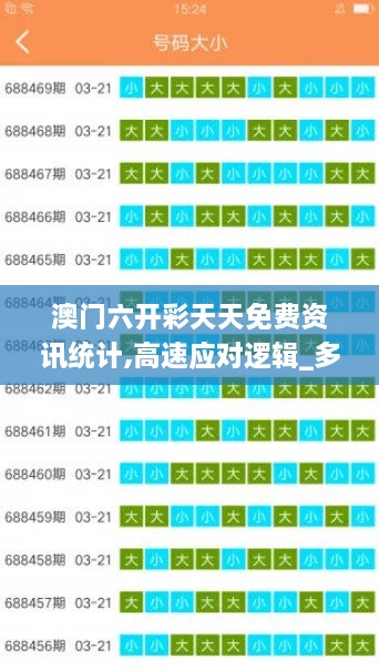 澳门六开彩天天免费资讯统计,高速应对逻辑_多媒体版QAT9.64