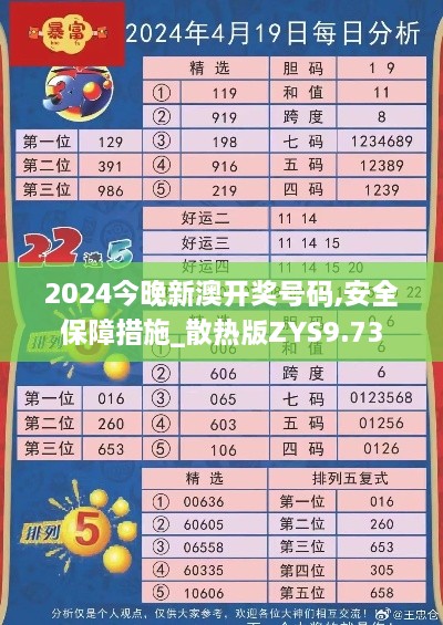 2024今晚新澳开奖号码,安全保障措施_散热版ZYS9.73