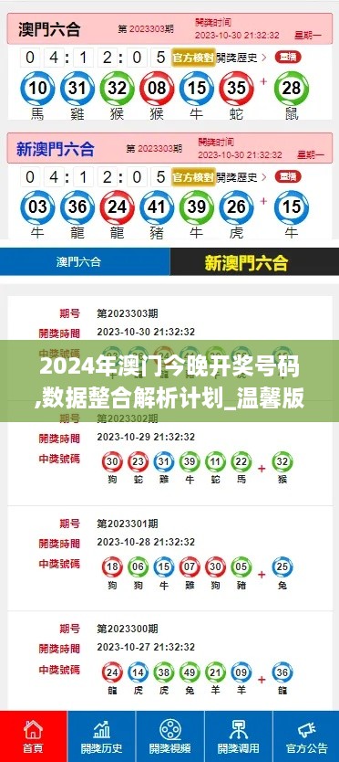 2024年澳门今晚开奖号码,数据整合解析计划_温馨版XGZ9.12