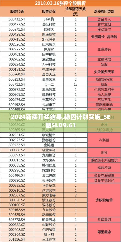 2024新澳开奖结果,稳固计划实施_SE版SLD9.61