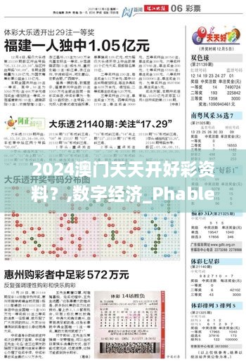 2024澳门天天开好彩资料？,数字经济_PhabletJKN9.32