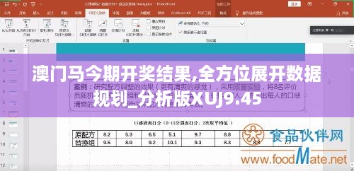 澳门马今期开奖结果,全方位展开数据规划_分析版XUJ9.45