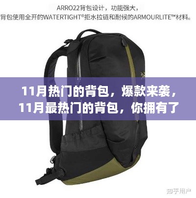 11月热门背包爆款来袭，你跟上潮流拥有了吗？