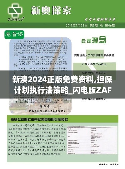 新澳2024正版免费资料,担保计划执行法策略_闪电版ZAF9.71