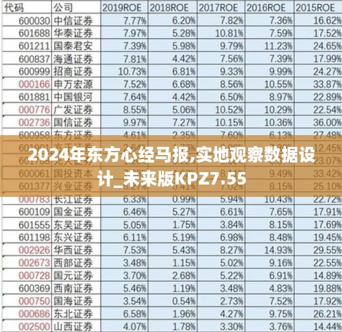 2024年东方心经马报,实地观察数据设计_未来版KPZ7.55