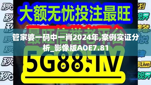 管家婆一码中一肖2024年,案例实证分析_影像版AOE7.81