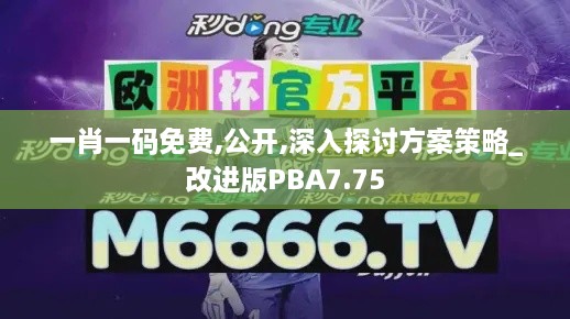 一肖一码免费,公开,深入探讨方案策略_改进版PBA7.75