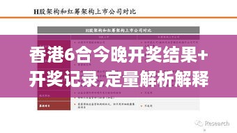 香港6合今晚开奖结果+开奖记录,定量解析解释法_数字处理版MLW7.92