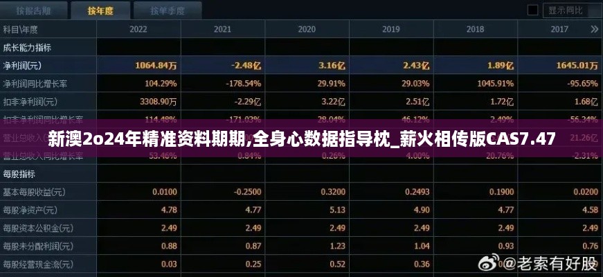 新澳2o24年精准资料期期,全身心数据指导枕_薪火相传版CAS7.47