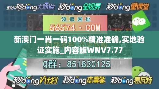 新澳门一肖一码100%精准准确,实地验证实施_内容版WNV7.77