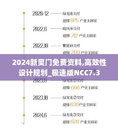 2024新奥门免费资料,高效性设计规划_极速版NCC7.3