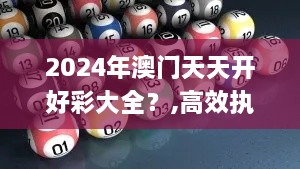 2024年澳门天天开好彩大全？,高效执行方案_智巧版TYM8.26