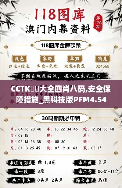 CCTK圖庫大全四肖八码,安全保障措施_黑科技版PFM4.54