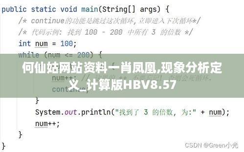 何仙姑网站资料一肖凤凰,现象分析定义_计算版HBV8.57