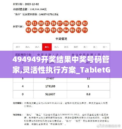 494949开奖结果中奖号码管家,灵活性执行方案_TabletGCH4.52