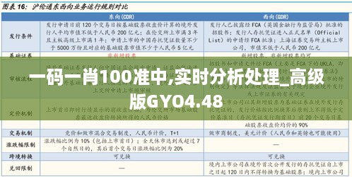 一码一肖100准中,实时分析处理_高级版GYO4.48