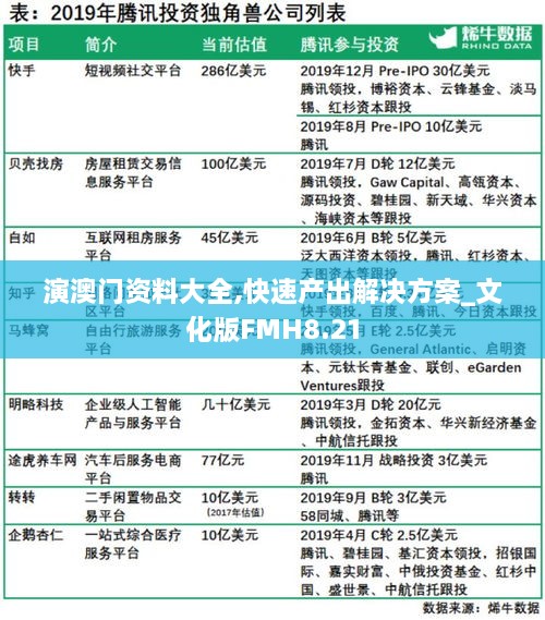 演澳门资料大全,快速产出解决方案_文化版FMH8.21